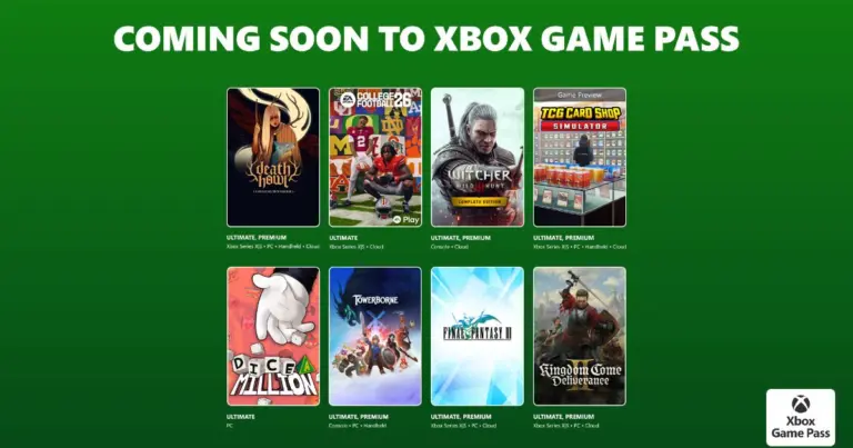 Xbox 게임패스, 2월 2차 추가 타이틀 소개