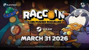 RACCOIN: Coin Pusher Roguelike launches March 31