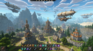 Yep, I get why this co-op RPG sandbox that's part Minecraft, part Skyrim, and also has airships, is one of the most played demos on Steam Next Fest - PC Gamer