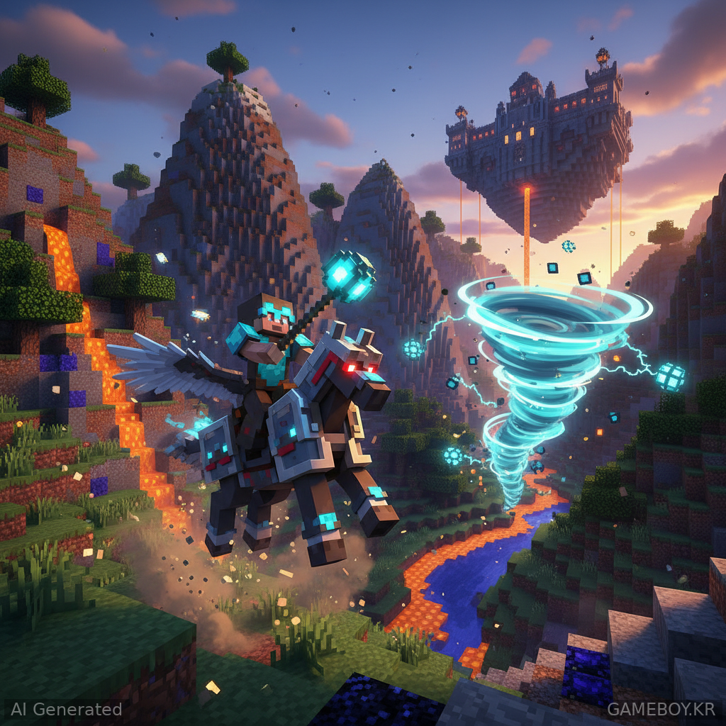 Minecraft Mounts of Mayhem update: New weapon, mob, release date, and more - Esports.gg