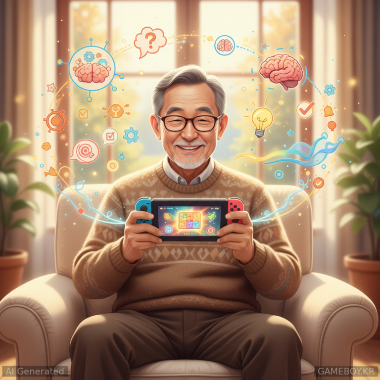 My non-gaming Dad is interested in video games to help slow brain aging.