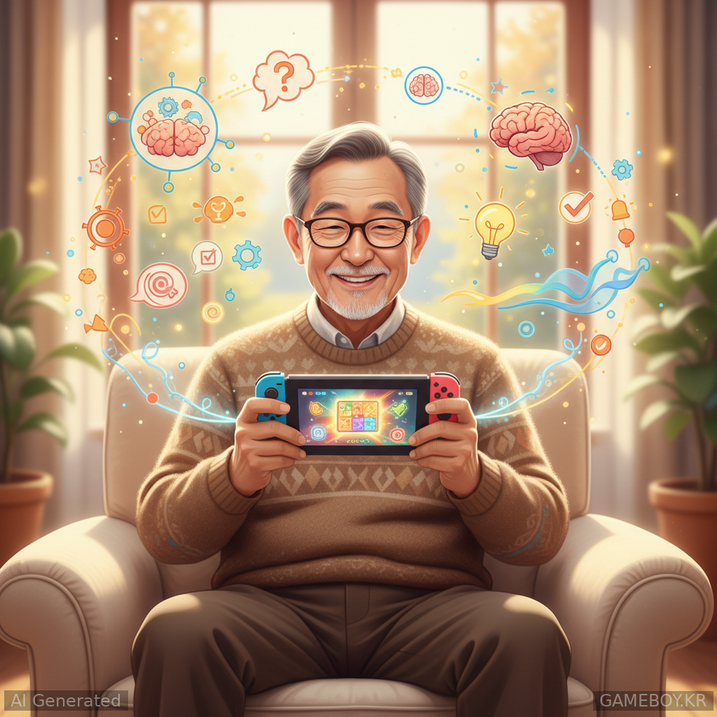 My non-gaming Dad is interested in video games to help slow brain aging.
