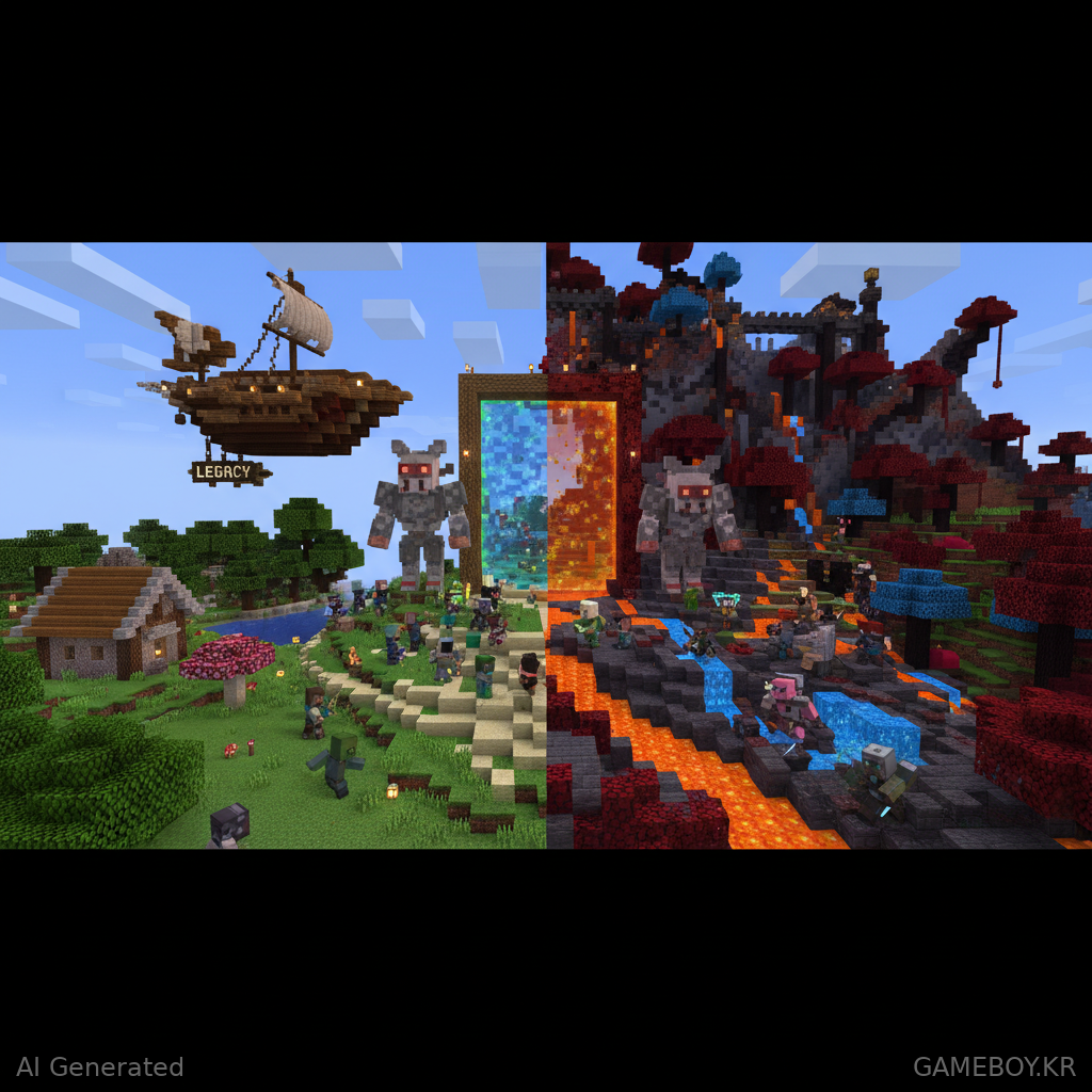 Xbox 360 TU 14 -1668899441 Bedrock Nether Update Mashup for Minecraft Bedrock 1.16.101+ Minecraft Map - Planet Minecraft