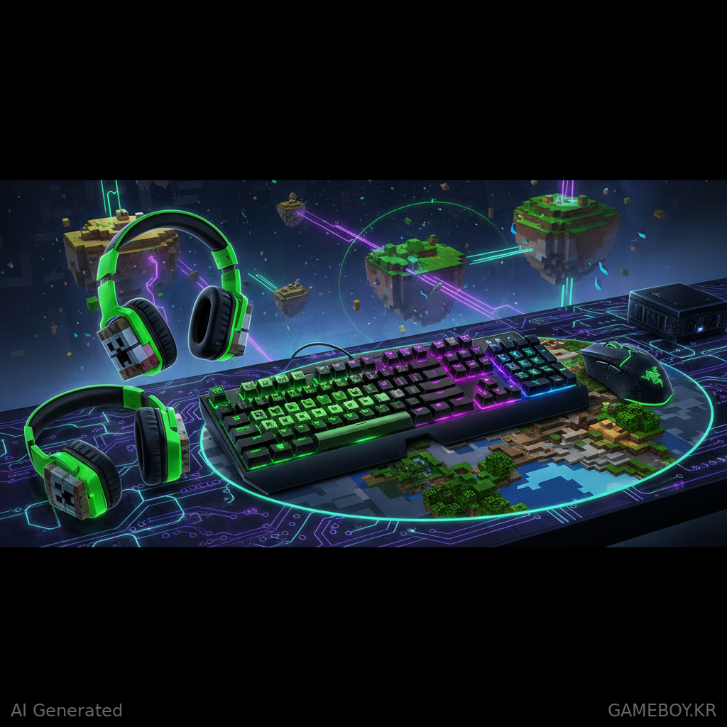 Razer Teams Up With Mojang Studios For Minecraft Collection Gaming Peripherals - TechPowerUp
