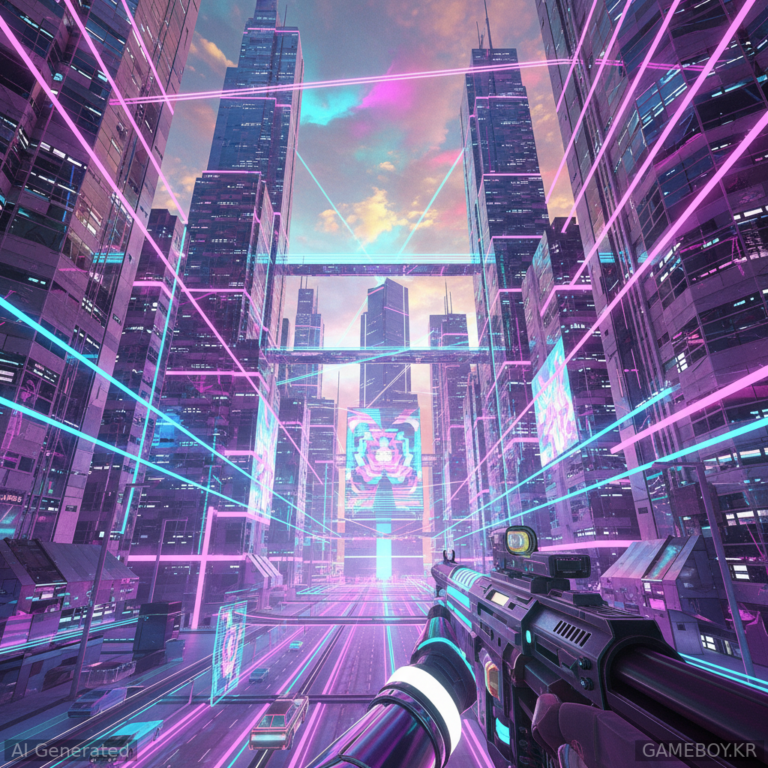 VAPORPUNK – Aesthetic Realities | Open-World FPS/RPG set in a Vaporwave inspired future. (Solo Dev Project)