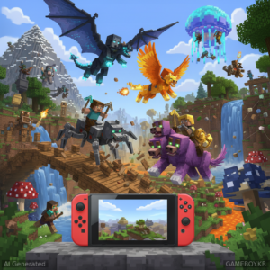 The Mounts of Mayhem drop is now available for Minecraft on Nintendo Switch - nintendo.com