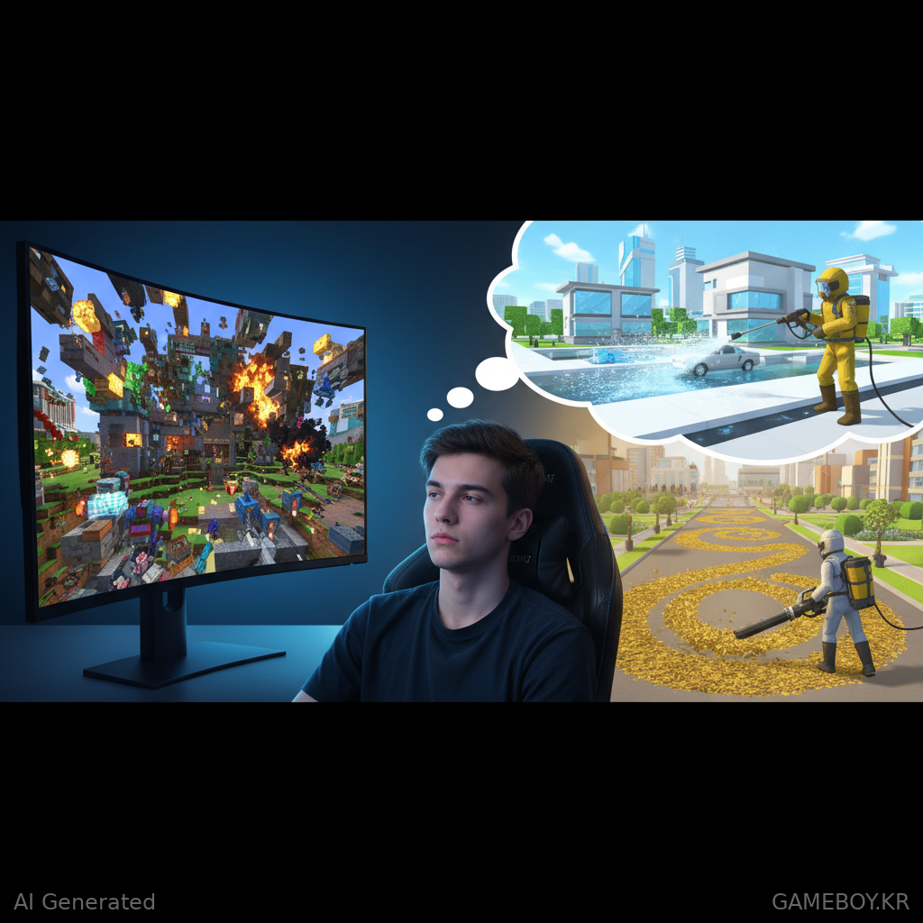 Does anyone know a simulator style game, similar to Power Wash Sim or Leaf Blowing Revolution, I play lots of modded minecraft on curseforge because I love to complete the quests but I'm losing interest, what games would yall recommend?