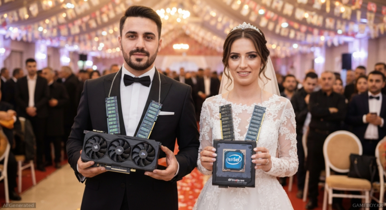Turkish wedding party receives Nvidia RTX 5090, RAM necklaces, and Intel CPU for elaborate wedding gifts — A Turkish tech delight for the age of PC shortages - Tom's Hardware