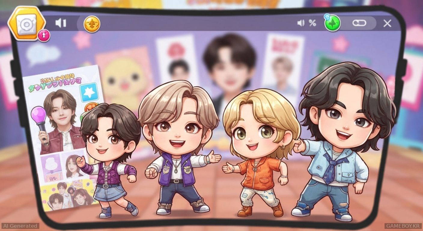 아이돌과 함께 퍼즐을, 카카오게임즈 신작 '슴미니즈' 출시
