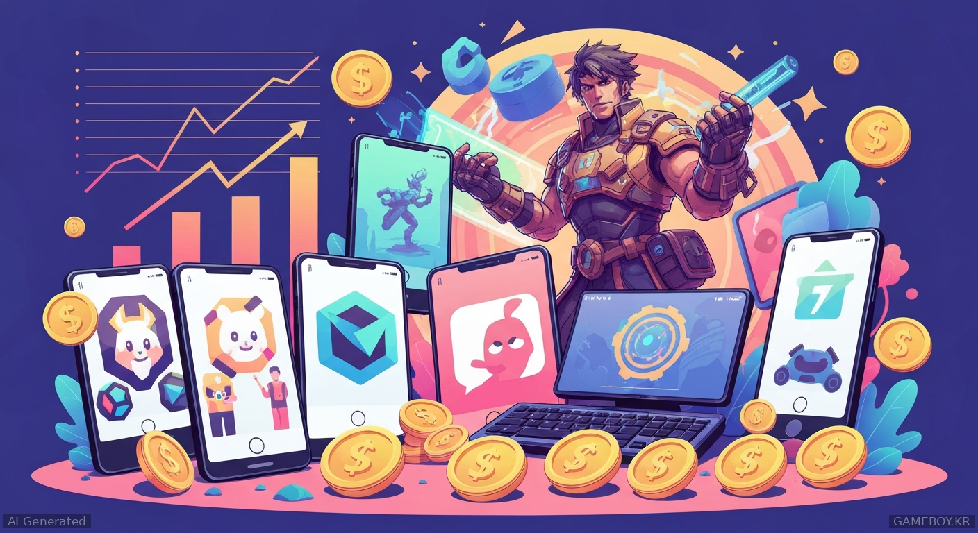 넵튠 신작 흥행 시동 “우르르  수비대 억대 월 매출 진입”