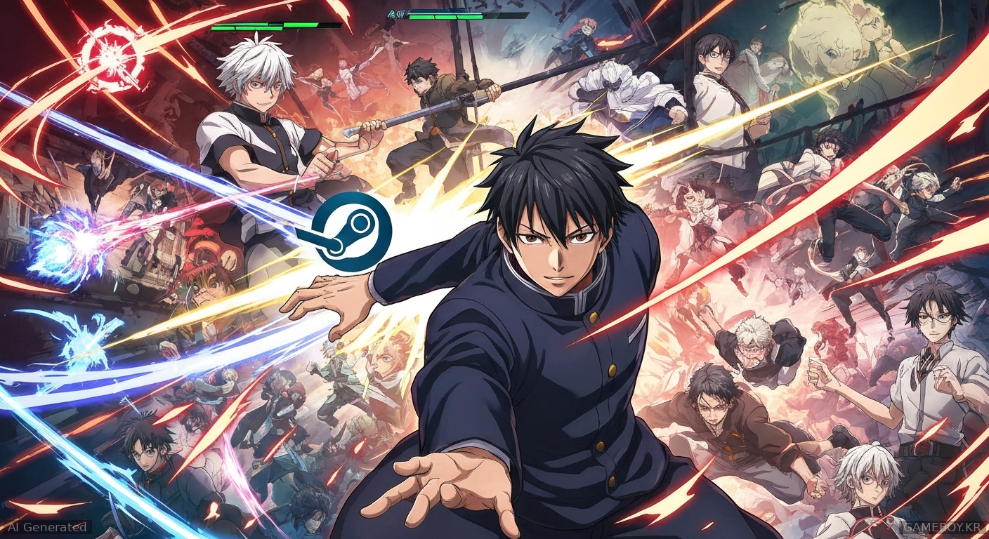 "영역전개" 주술회전 팬텀 퍼레이드, 스팀판 정식 출시