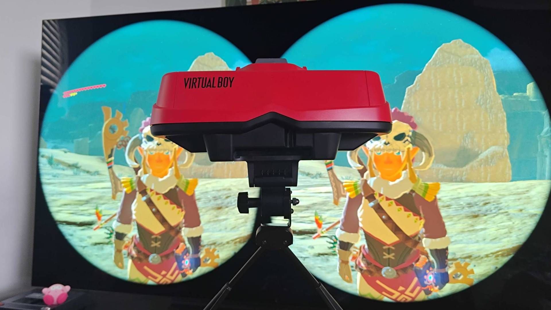 Play Zelda: Breath of the Wild on Virtual Boy, they said. It will be fun, they said. I ended up having to lie down