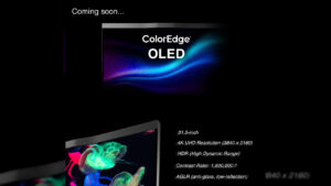 EIZO Is Working on Its First OLED ColorEdge Monitor