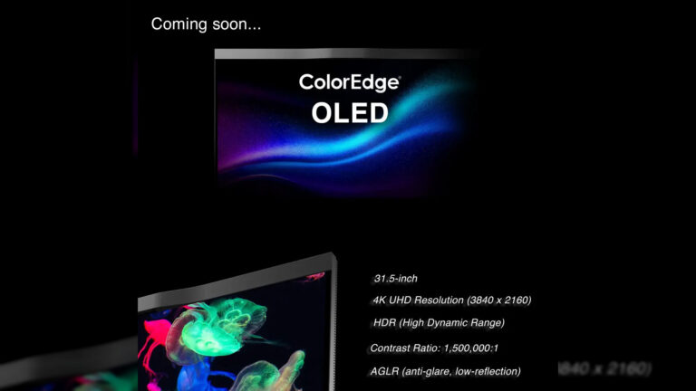 EIZO Is Working on Its First OLED ColorEdge Monitor