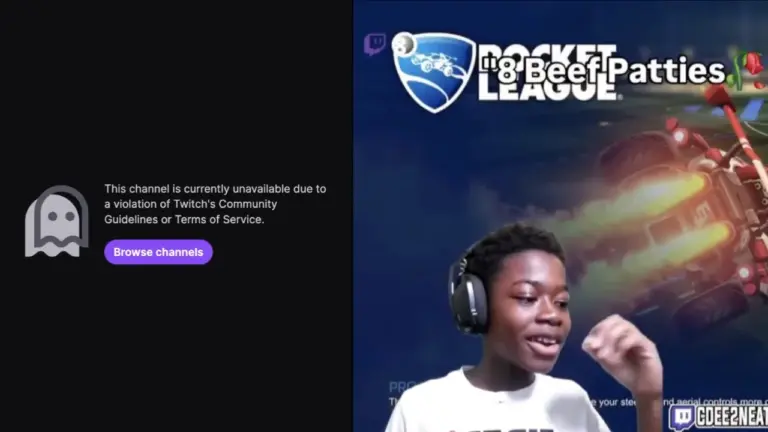 Twitch Banned Young Streamer CDEE2NEAT After Gifting Him 50 Subs Following His Viral Jamaican Beef Patty Clip