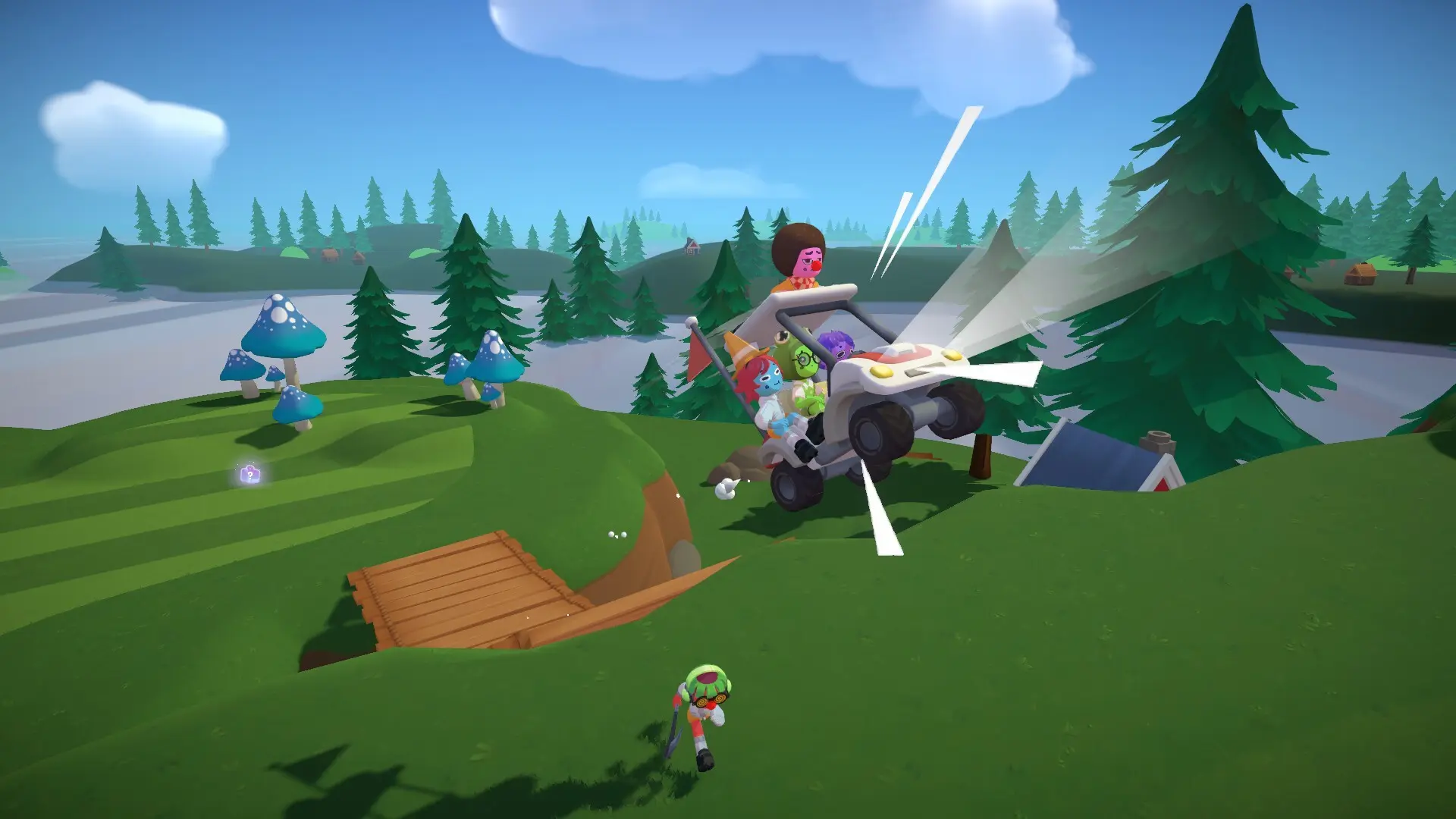 How to play co-op with your friends in Super Battle Golf