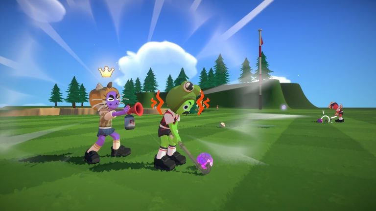 That golf game with orbital death lasers sold 100k copies in two days: 'We made Super Battle Golf together in 4.5 months and are so happy'