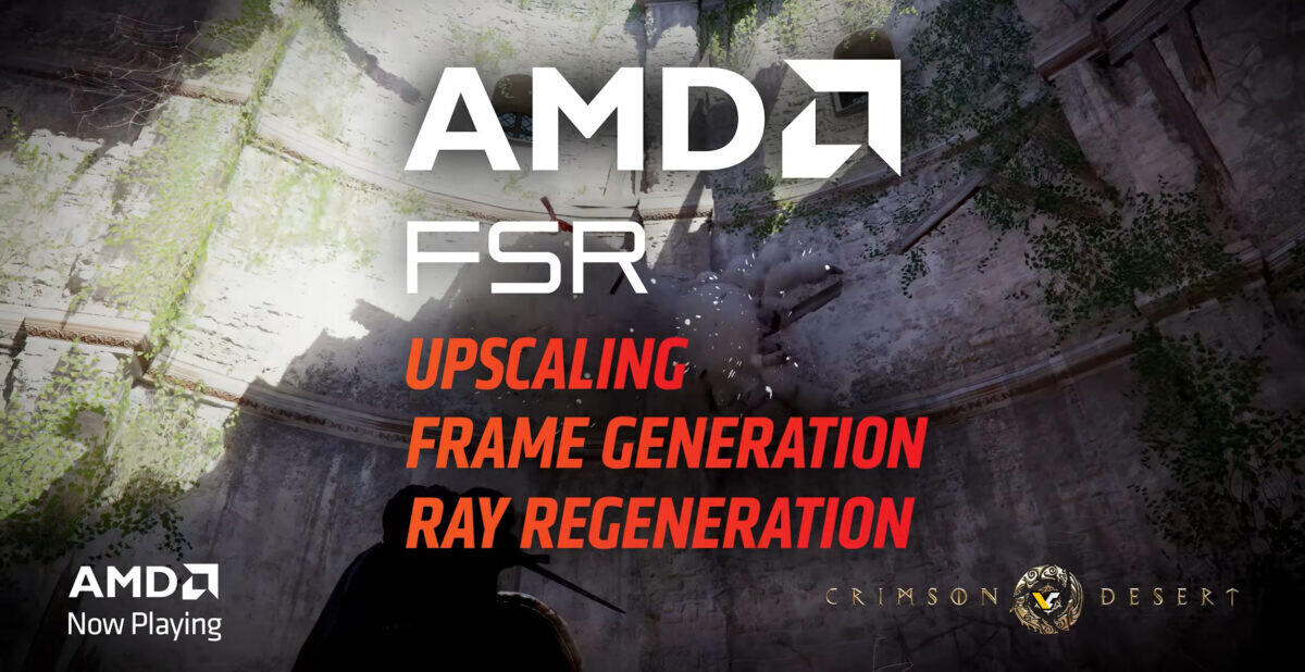 Crimson Desert Implements Key AMD FSR 4 "Redstone" Features