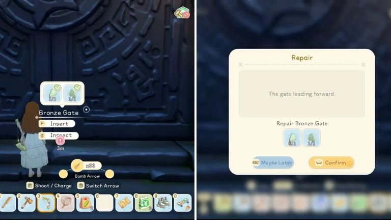 How to Repair the Bronze Gate in Starsand Island
