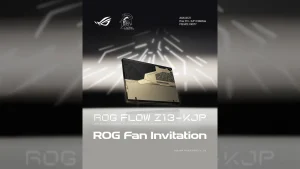 에이수스(ASUS), ‘코지마 프로덕션’ 협업 한정판 게이밍 노트북 ’ROG Flow Z13-KJP’ 오늘(24일) 오후 11시부터 사전 예약 판매 진행