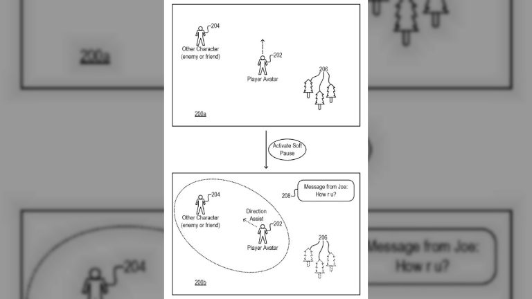 Sony "Soft Pause" Patent May Let AI Play for Distracted Players