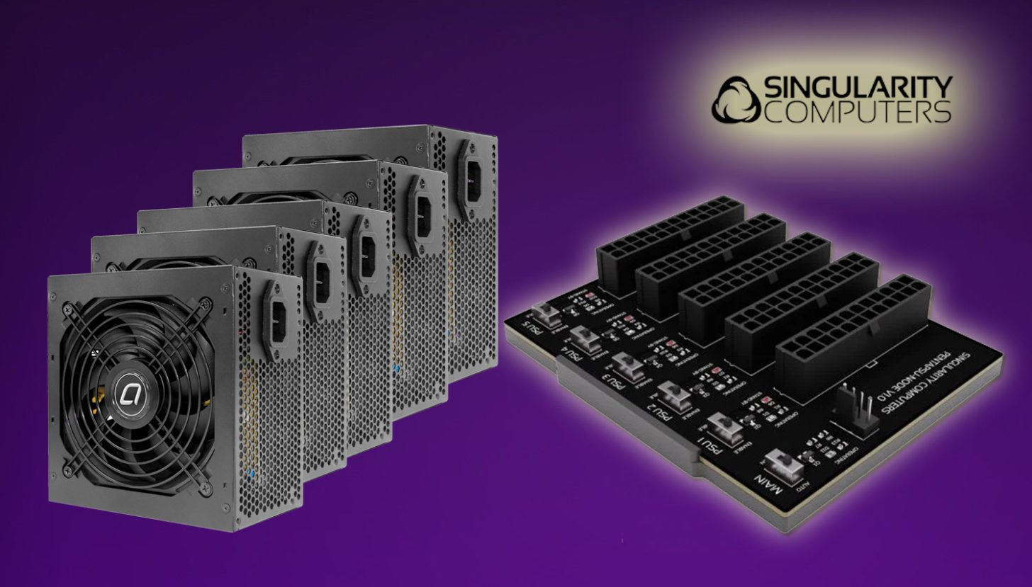 Singularity Computers Launches PSU Penta-Node That Let’s You Control Up To Five PSUs Simultaneously
