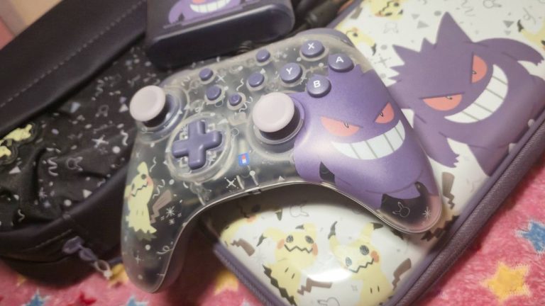 The Hori Gengar and Mikimyu Switch 2 accessory set is everything I've dreamt of as a spooky Pokemon girlie