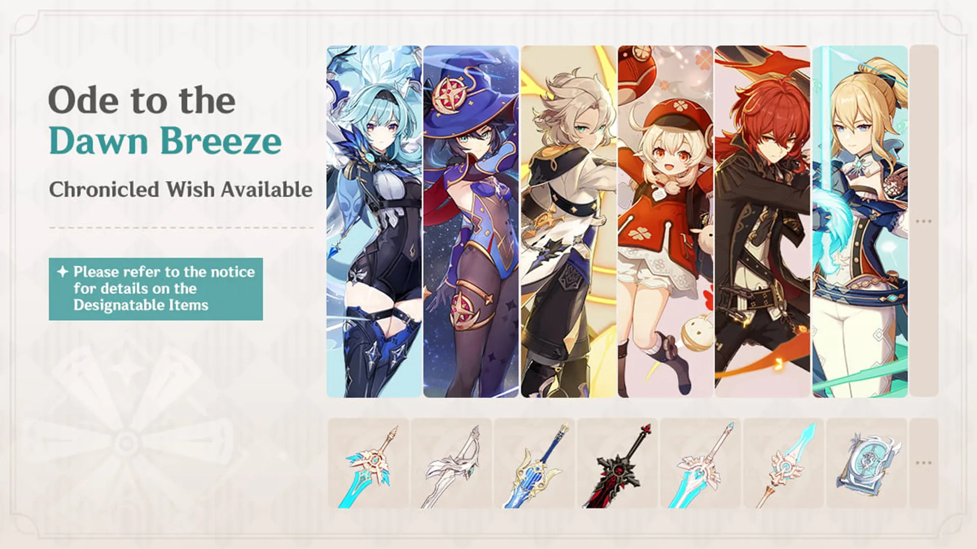 Chronicled Wish Banner Guide In Genshin Impact