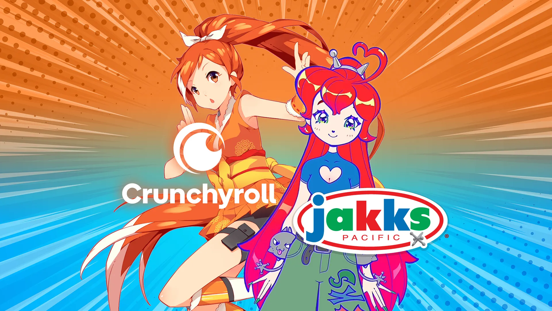 JAKKS Pacific Announces New Partnership With Crunchyroll