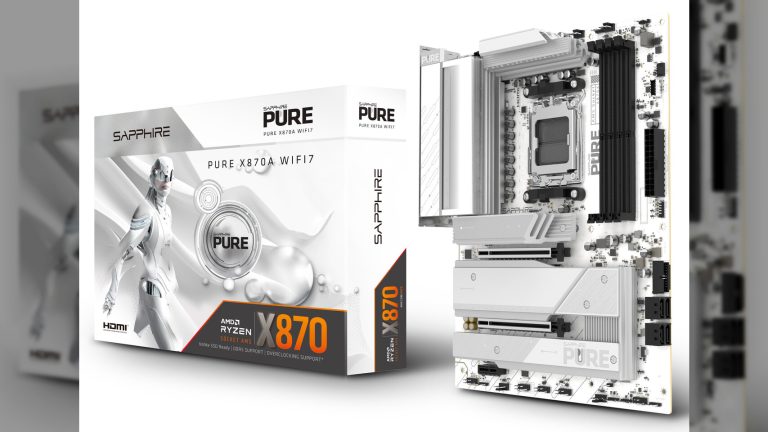 (PR) Sapphire PURE X870A WIFI 7 Motherboard Available Now