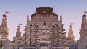 YouTuber Spends 77 Days Building One Piece’s Marineford In Minecraft On Hardcore And It Looks Awesome