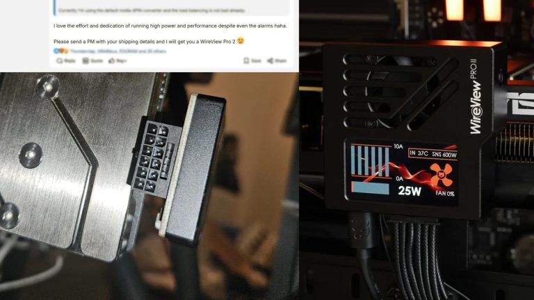Der8auer Says He Loved The Effort Of User Who Got His Wireview Connector Melted And Is Sending Wireview Pro 2