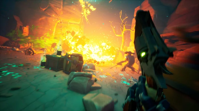 Recovering Helldivers 2 players should check out the cowboy robot gunplay of Far Far West, which has a demo