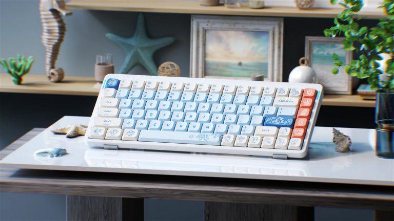 NuPhy Adds Whimsical Aquarium Theme to nSA Low-Profile Keycap Line-Up