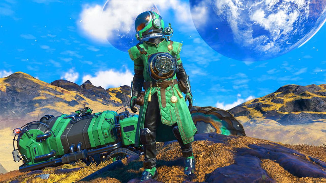 I became a space trash collector in No Man's Sky and fell in love with a community doing the same