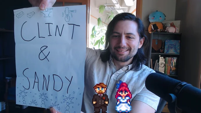 ConcernedApe wins my funny bit of the year award for making Clint a marriage candidate in Stardew Valley's 1.7 update