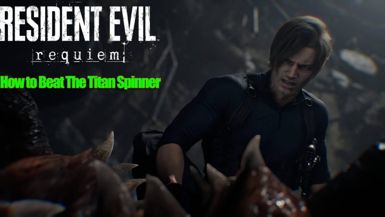 How to Beat The Titan Spinner (Spider Boss) in Resident Evil Requiem