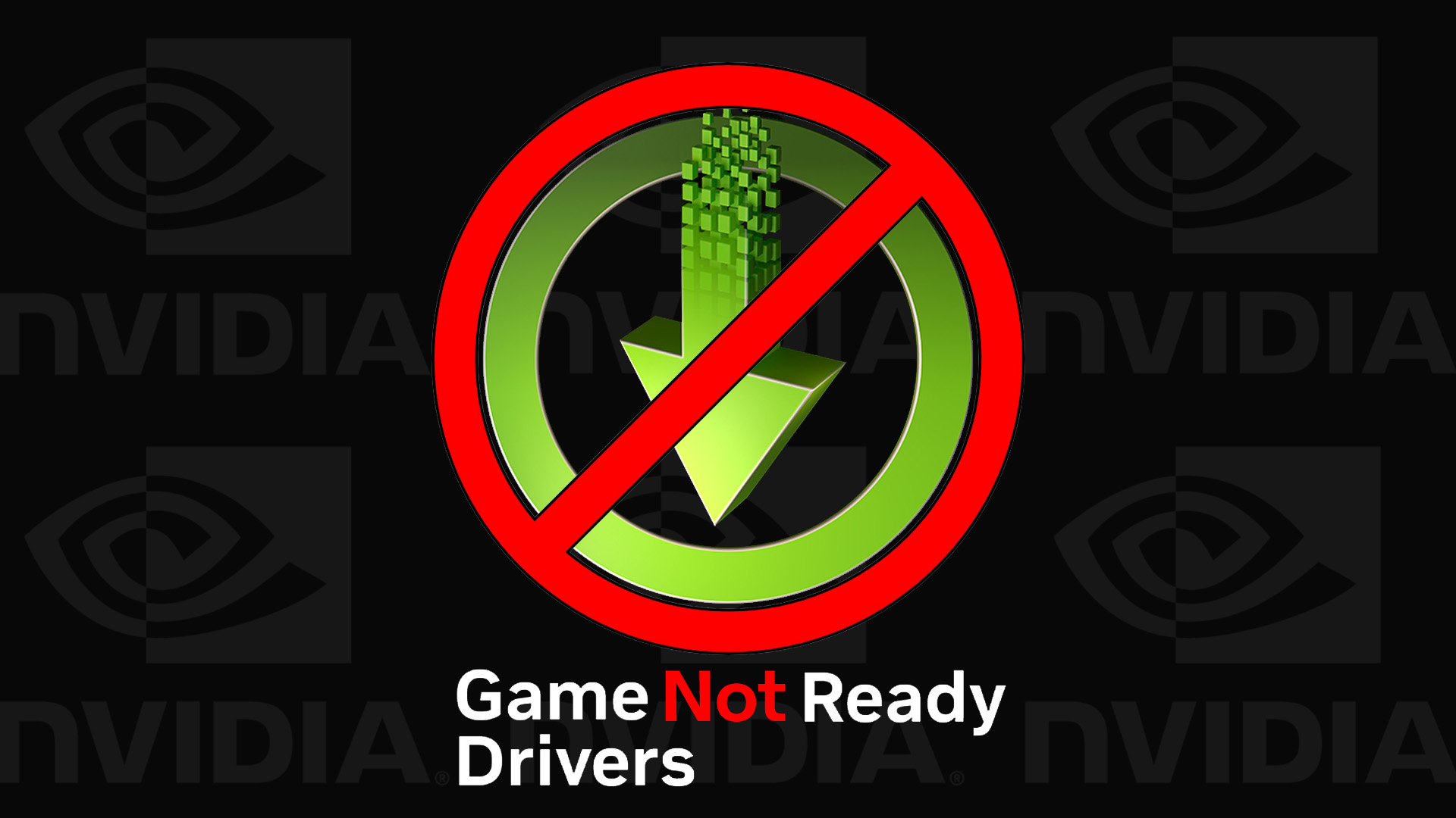 The latest Nvidia driver has "a bug" bad enough that it's been pulled, but there's an easy fix if you downloaded it