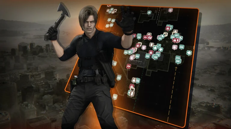 Resident Evil Requiem - East Raccoon City Interactive Map