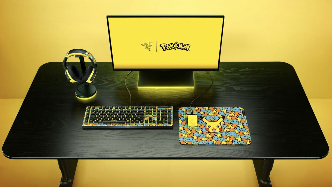 Grab Razer’s officially licensed Pokémon-themed gaming peripherals — keyboards, mice, and headsets celebrate 30 years of the franchise