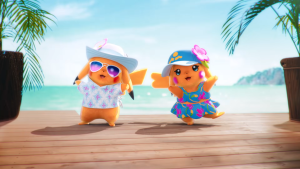 Pokémon Winds and Waves' Two Dressed Up Pikachu Have Ridiculous Official Names