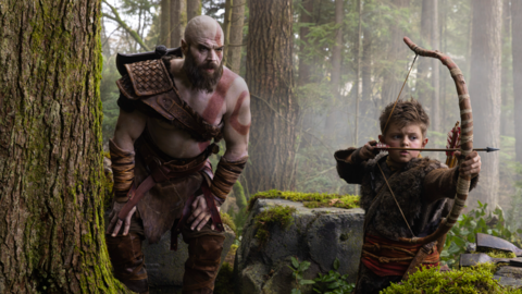 God Of War TV Show's First Image Shows Kratos And Atreus In The Woods, Production Now Underway