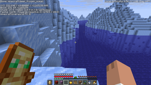 1,165,159 blocks traveled—no mods, no portals, and no Elytras