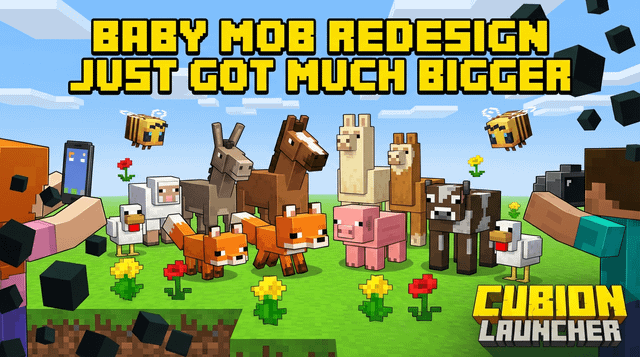 Minecraft’s baby mob redesign now covers 20+ passive animals — which one looks best?