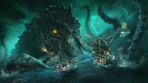“Unleash the Kraken,” bellows Skull and Bones, which somehow still exists