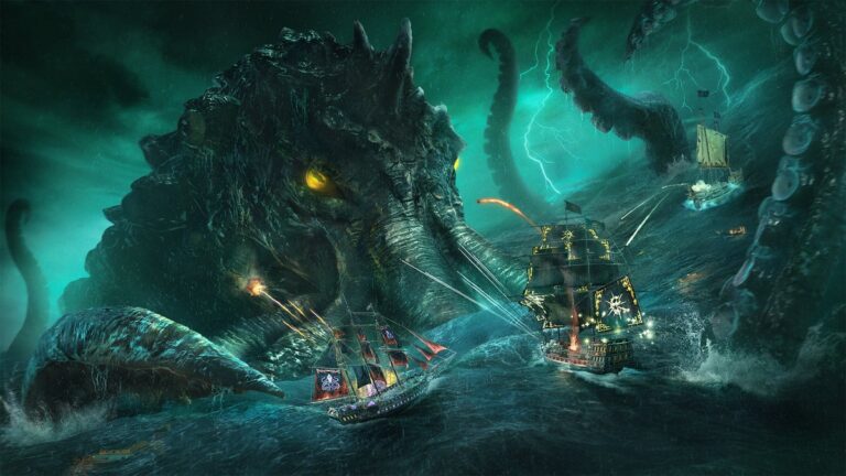 “Unleash the Kraken,” bellows Skull and Bones, which somehow still exists