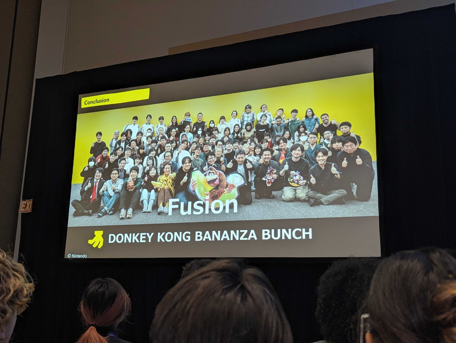 동키콩 바난자 Banana Bunch 핵심 개발팀 단체 사진