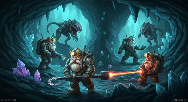 Now Available on Steam - Deep Rock Galactic