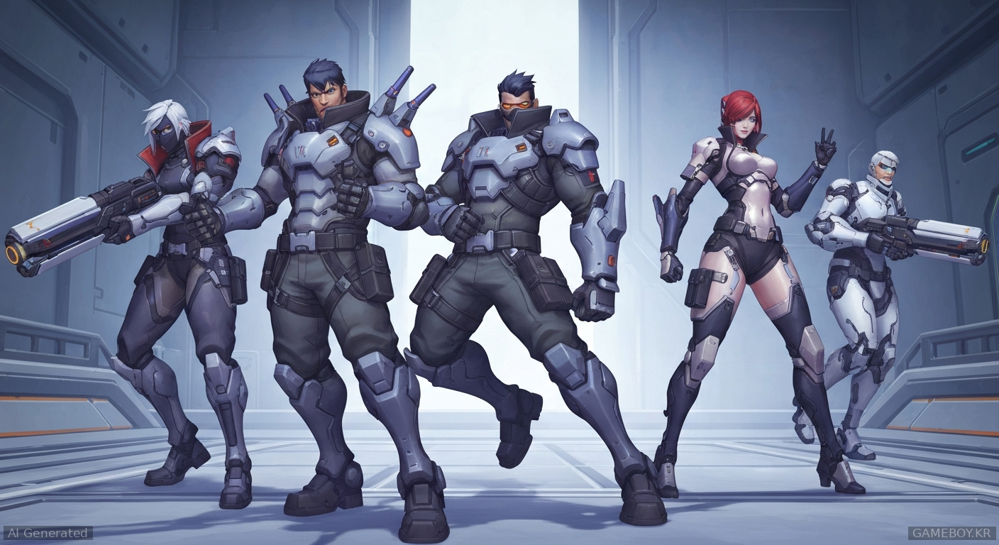 오버워치에 2B, A2 나온다