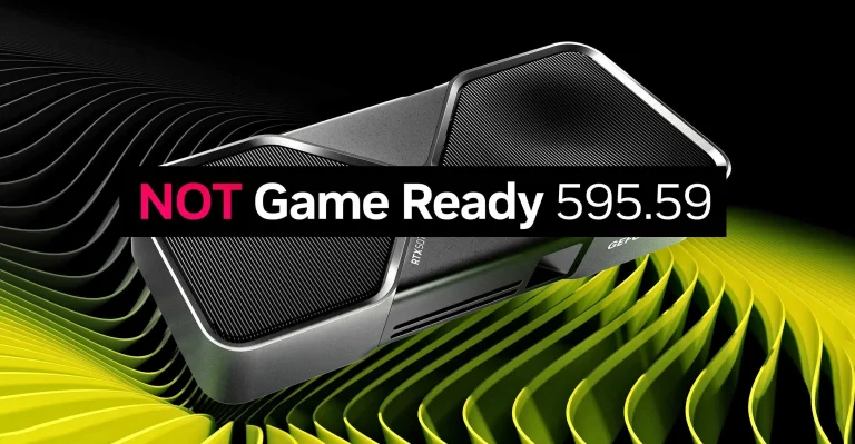 NVIDIA “unlaunches” its GeForce 595.59 driver after reports of fan and clock issues - VideoCardz.com